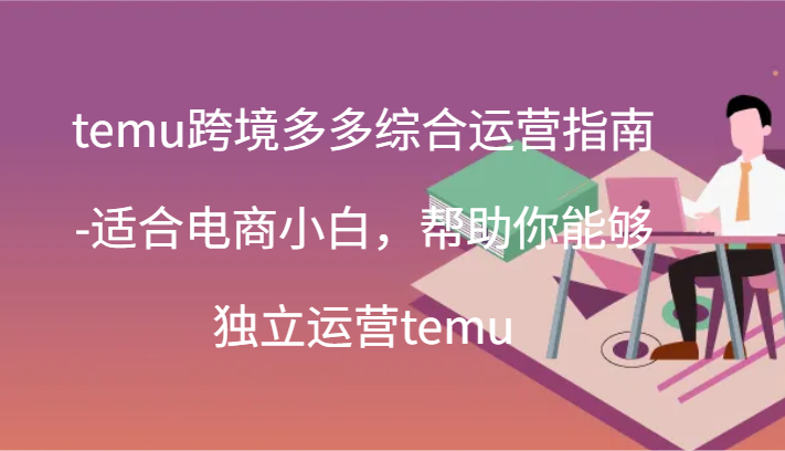 temu跨境多多综合运营指南-适合电商小白，帮助你能够独立运营temu(44节)